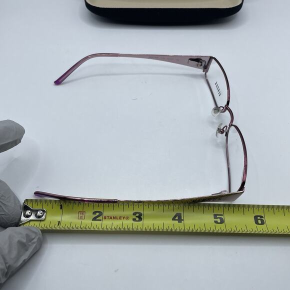 Versus by Versace 7055 1134 Purple Metal Eyeglasses Frame 52-17-135 NWOT Case main image 5